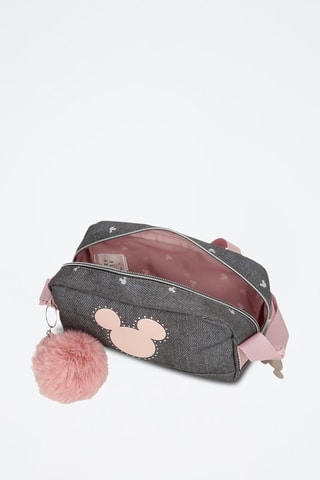 Sac bandoulière Mickey Disney - Noir et rose