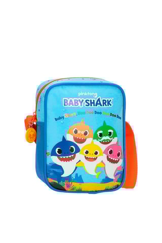 Sac bandoulière Baby Shark - Bleu et orange