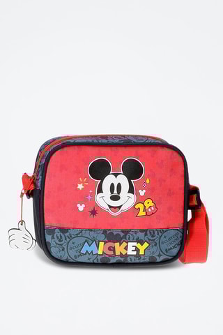 Sac bandoulière Mickey Disney - Rouge et gris