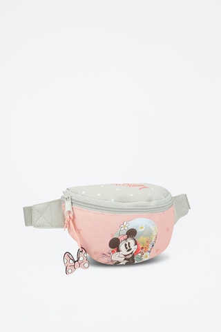 Sac banane Minnie Disney - Vert clair et rose