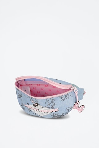 Sac banane Minnie Disney - Bleu et rose