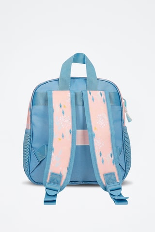 Sac à dos Elsa et Anna La Reine des Neiges Disney - Bleu et rose