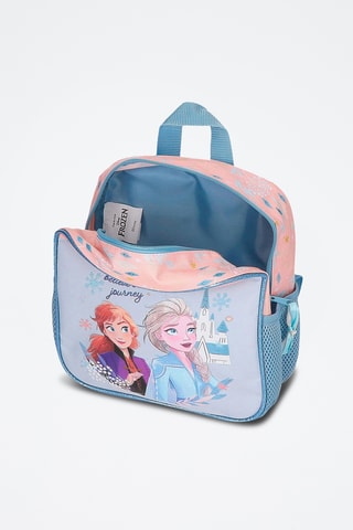 Sac à dos Elsa et Anna La Reine des Neiges Disney - Bleu et rose