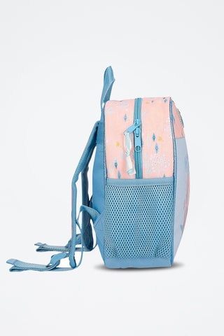 Sac à dos Elsa et Anna La Reine des Neiges Disney - Bleu et rose