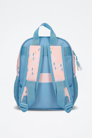 Sac à dos Elsa et Anna La Reine des Neiges Disney - Bleu et rose