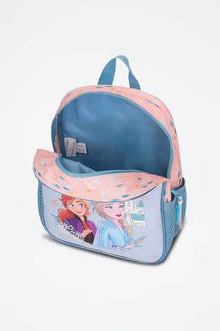 Sac à dos Elsa et Anna La Reine des Neiges Disney - Bleu et rose