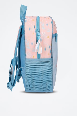 Sac à dos Elsa et Anna La Reine des Neiges Disney - Bleu et rose
