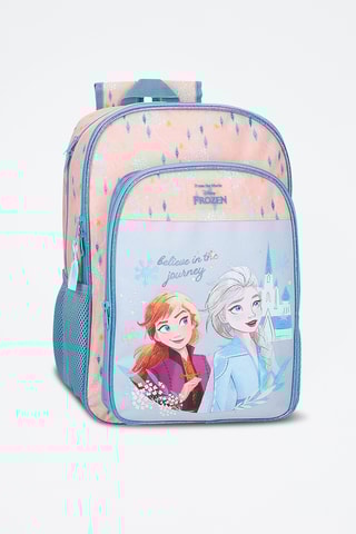 Sac à dos Elsa et Anna La Reine des Neiges Disney - Rose et bleu