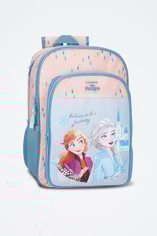Sac à dos Elsa et Anna La Reine des Neiges Disney - Rose et bleu
