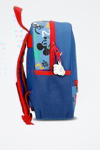 Sac à dos Mickey et ses amis Disney - Bleu marine et rouge