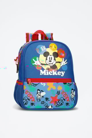 Sac à dos Mickey et ses amis Disney - Bleu marine et rouge