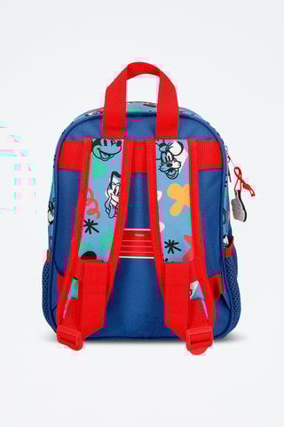 Sac à dos Mickey et ses amis Disney - Bleu marine et rouge
