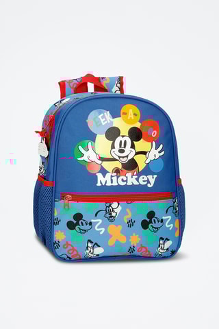 Sac à dos Mickey et ses amis Disney - Bleu marine et rouge