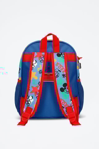 Sac à dos Mickey et ses amis Disney - Bleu marine et rouge