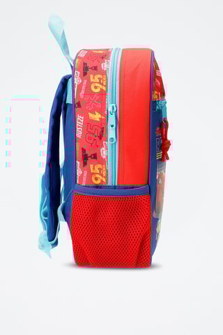Sac à dos Flash McQueen Cars Disney Pixar - Rouge et bleu marine
