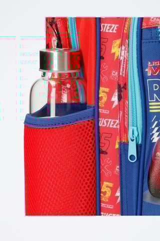 Sac à dos Flash McQueen Cars Disney Pixar - Rouge et bleu marine