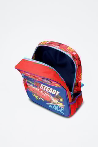 Sac à dos Flash McQueen Cars Disney Pixar - Rouge et bleu marine