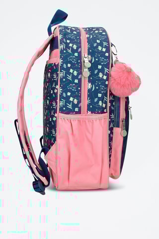 Sac à dos - Bleu marine et rose