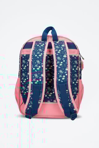 Sac à dos - Bleu marine et rose