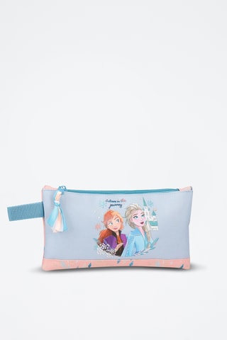 Trousse Elsa et Anna La Reine des Neiges Disney - Ciel et rose