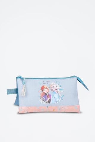 Trousse Elsa et Anna La Reine des Neiges Disney - Ciel et rose