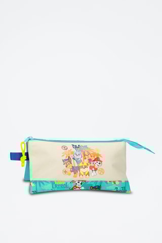 Trousse Pat’ Patrouille - Beige et turquoise