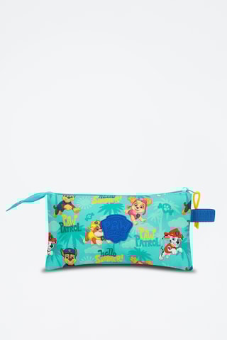 Trousse Pat’ Patrouille - Beige et turquoise