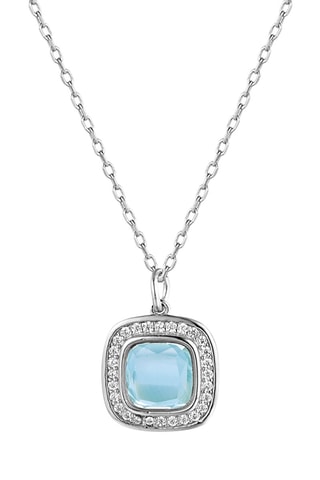 Collier - Argent sterling et topaze