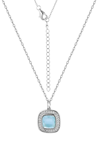 Collier - Argent sterling et topaze