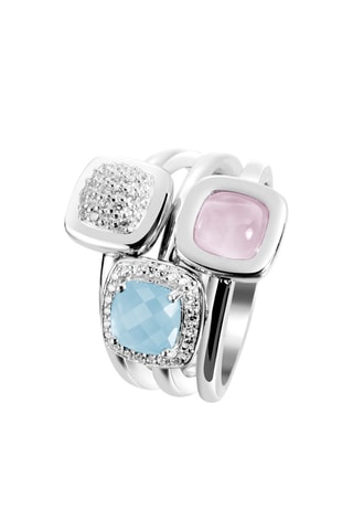 Ring - Zilver en Chalcedonen
