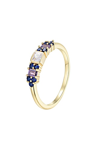Bague - Argent plaqué or jaune