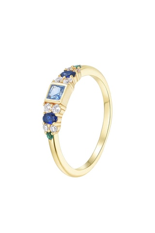 Bague - Argent plaqué or jaune