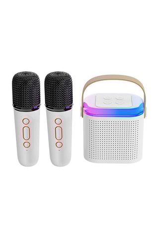 Enceinte Karaoké EKO - 2 micros - Bluetooth