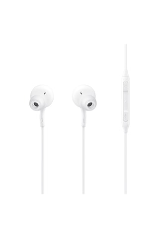 Kit mains libres Samsung - USB-C - Télécommande - Blanc