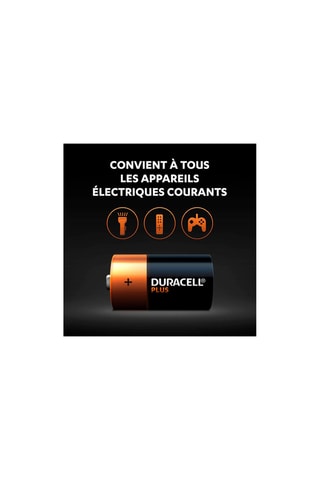 Pile C Duracell LR14 - Blister de 4 piles