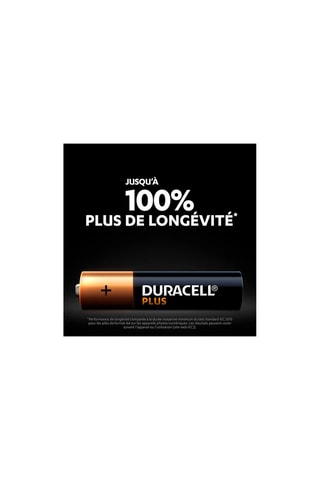 Pile AAA Duracell LR03 - Blister de 10 piles