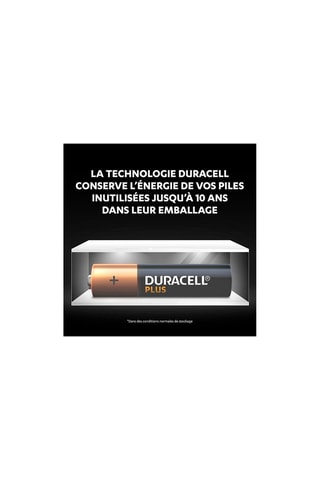 Pile AAA Duracell LR03 - Blister de 10 piles