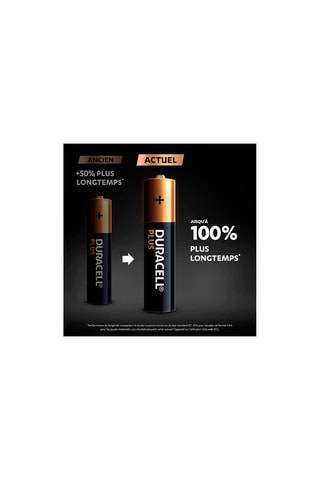Pile AAA Duracell LR03 - Blister de 10 piles