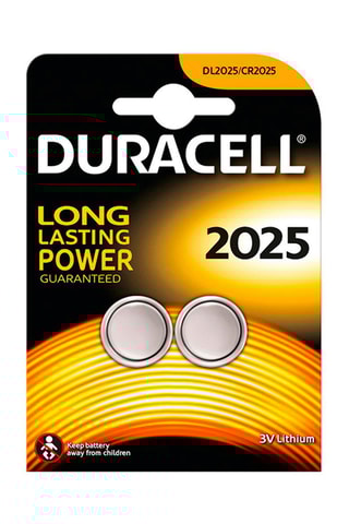 Pile Duracell CR2025 - Blister de 2 piles