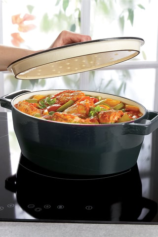 Cocotte ovale en fonte SlowCook 33 cm - 5,8 l