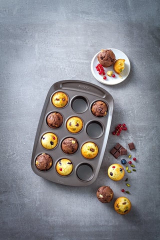 Moule Asimetria 12 muffins