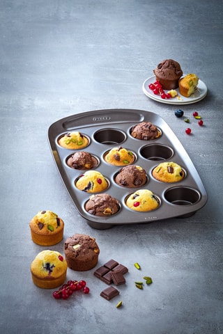 Moule Asimetria 12 muffins