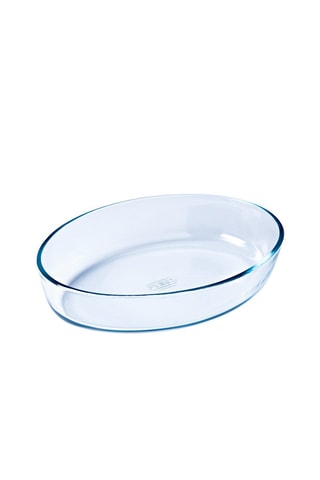 Plat à four ovale en verre borosilicate Essentials - 39 x 27 cm