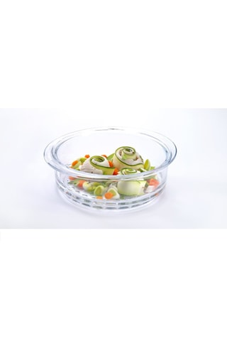 Panier vapeur avec couvercle en verre borosilicate Classic - 2 l