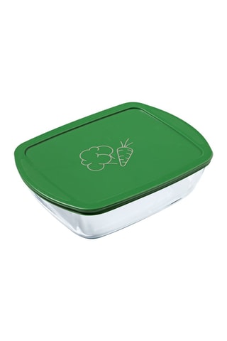 Boite de conservation en verre borosilicate avec couvercle Cook & Store - 2,5 l
