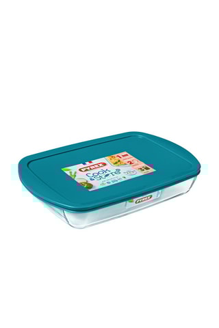 Plat à four en verre borosilicate Cook & Store - 40 x 27 cm