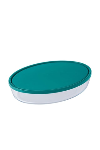 Plat ovale en verre borosilicate Cook & Store - 35 x 24 cm