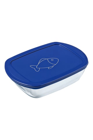 Boite de conservation en verre borosilicate avec couvercle Cook & Store - 1,2 l