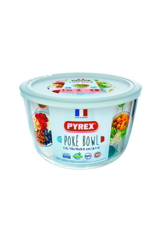 2 x Plat de conservation rond en verre borosilicate Cook & Freeze - 1,1 l
