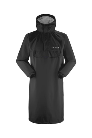 Poncho met Capuchon Niagara - Zwart